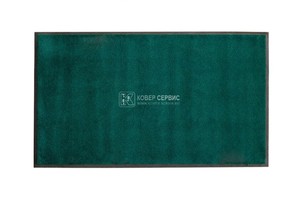 Ворсовый ковер на резиновой основе MONO green 60х85